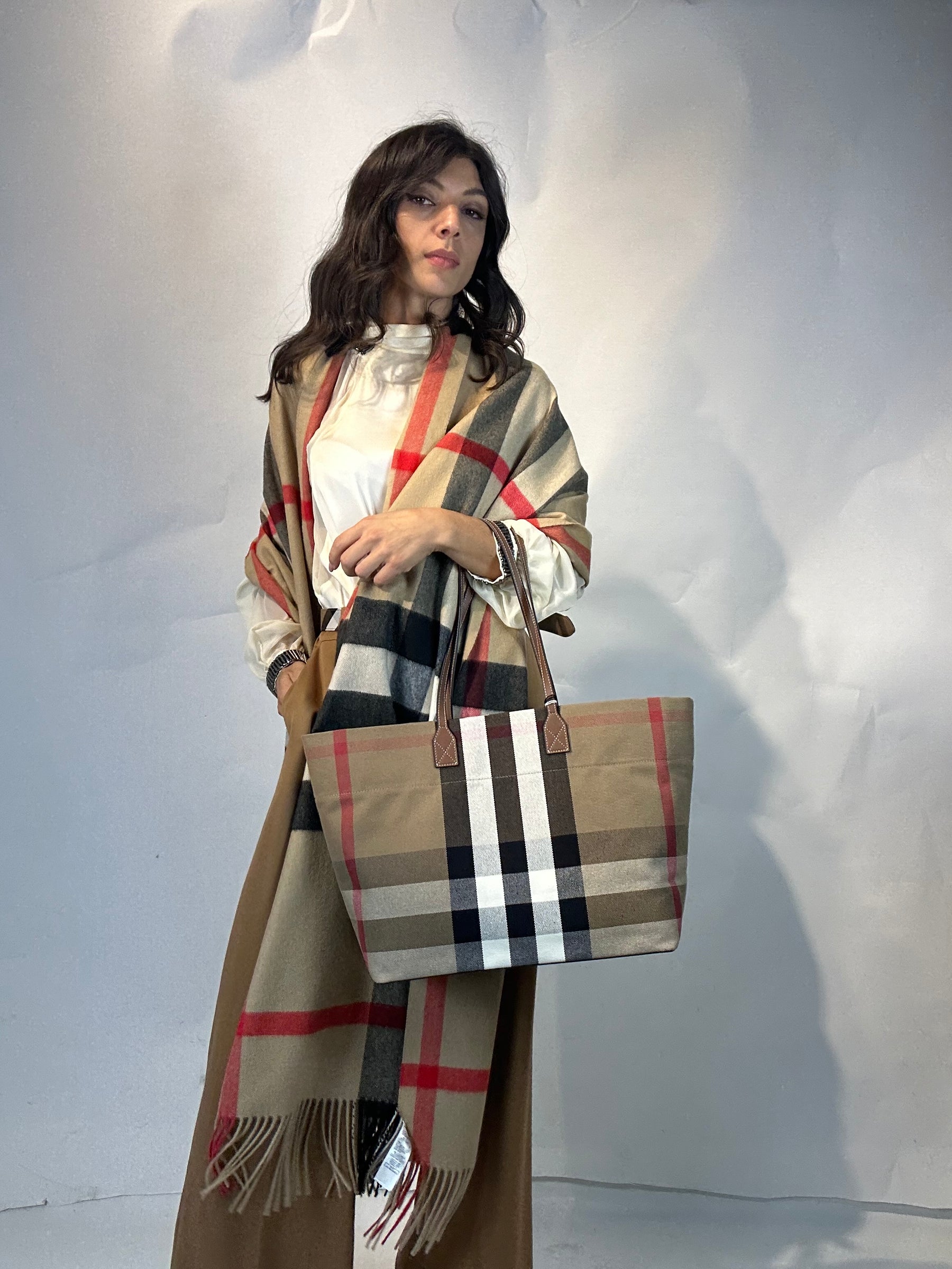 BURBERRY Shopper grande