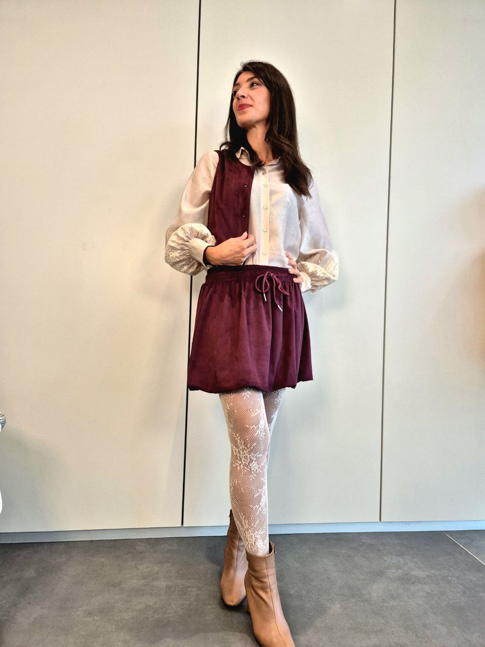 Gilet scamosciato vari colori