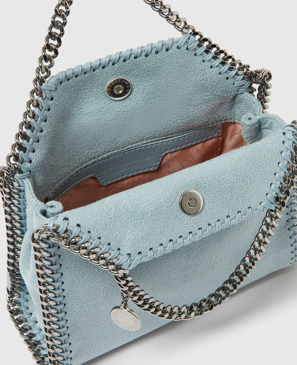 STELLA McCARTNEY Tote Mini col. azzurro