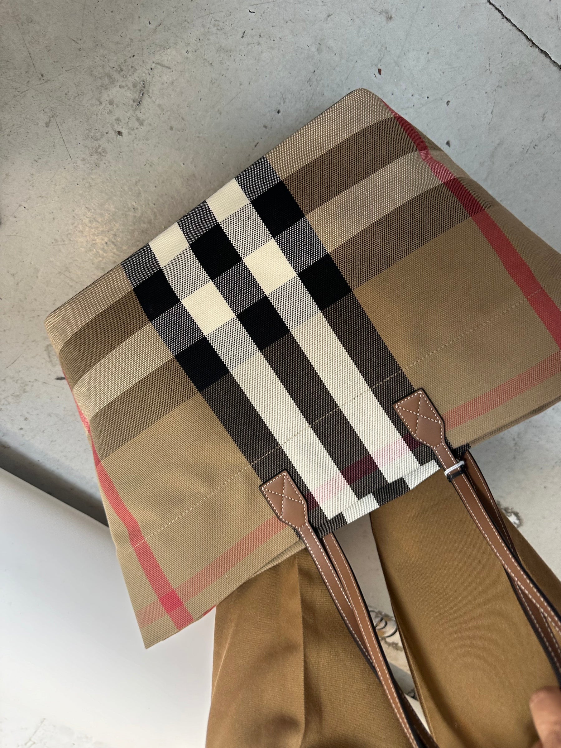 BURBERRY Shopper grande