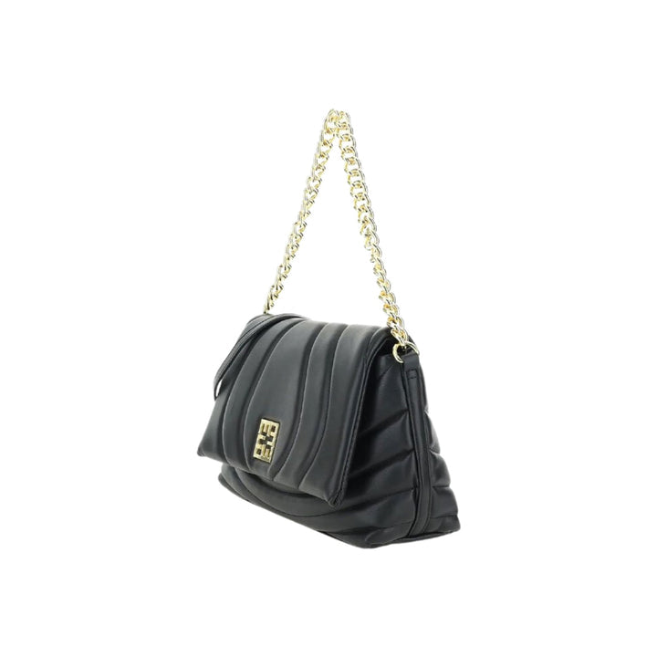 ERMANNO SCERVINO Borsa media nera con manico e tracolla