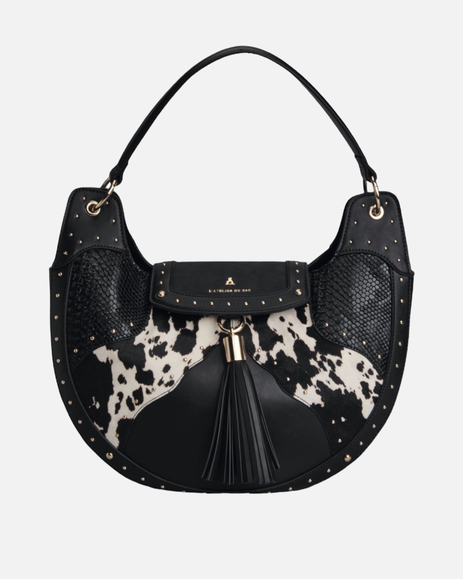L’ATELIER DU SAC borsa Hobo con tracolla inclusa