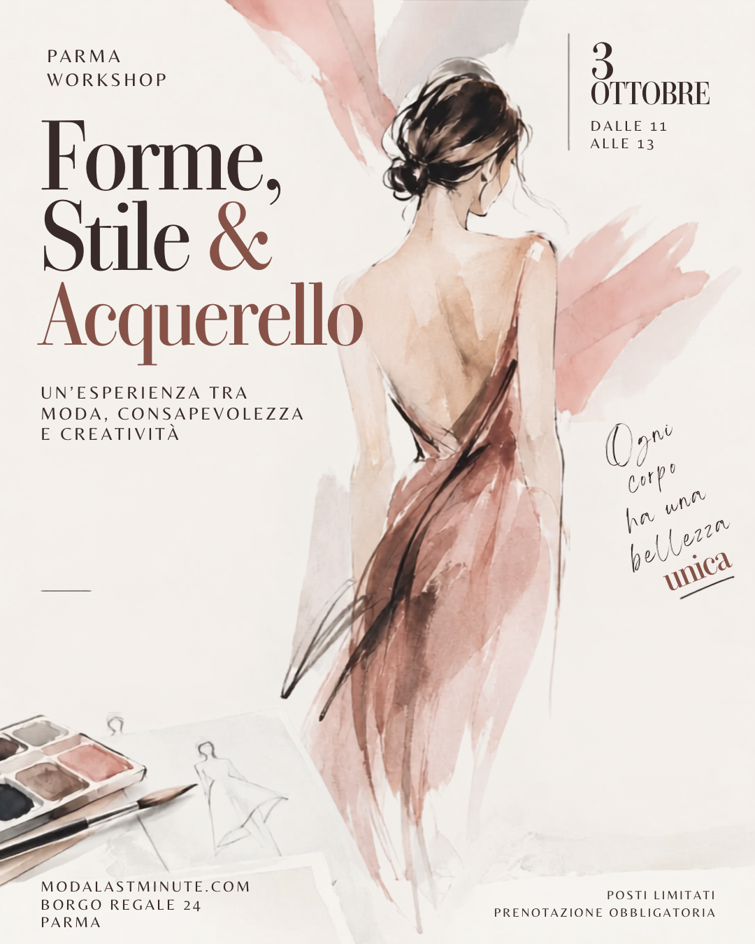 WORKSHOP - Forme, stile e aquerello