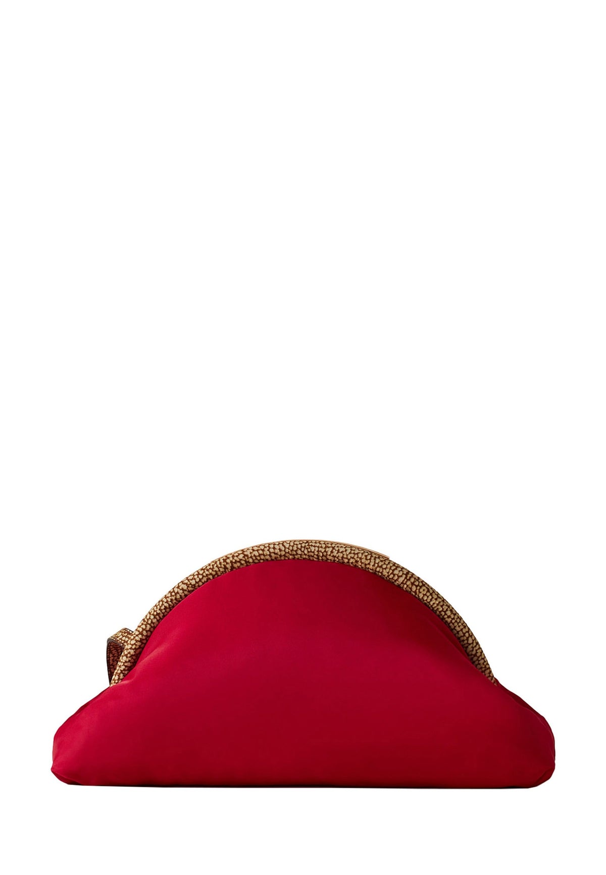 BORBONESE Pochette rossa con polsiera