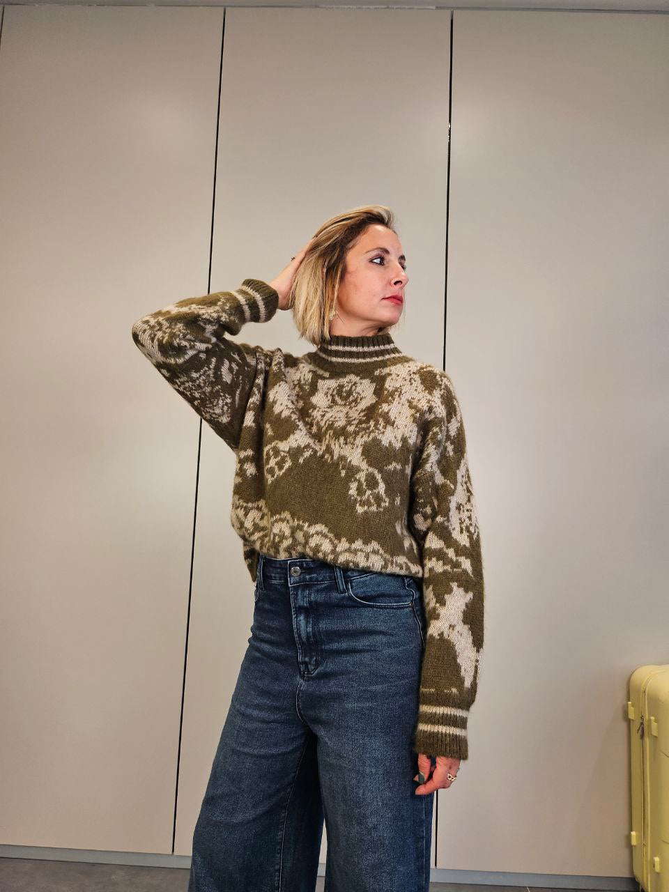 Maglione camouflage vari colori