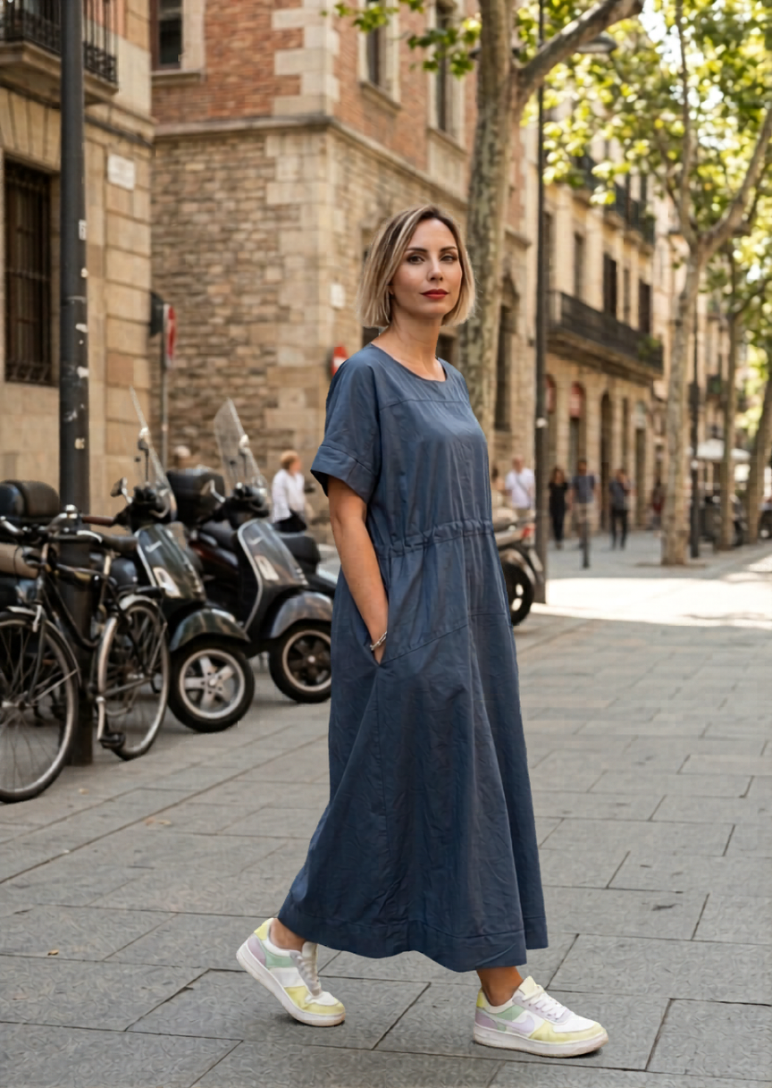 Abito ROMA con coulisse regolabile