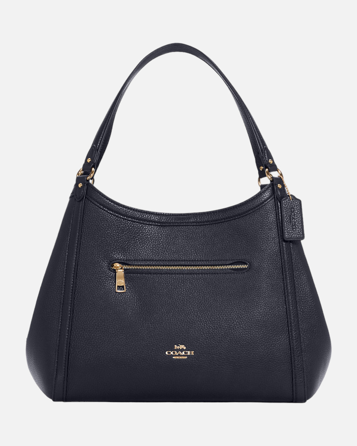 COACH Borsa a spalla nera doppio manico