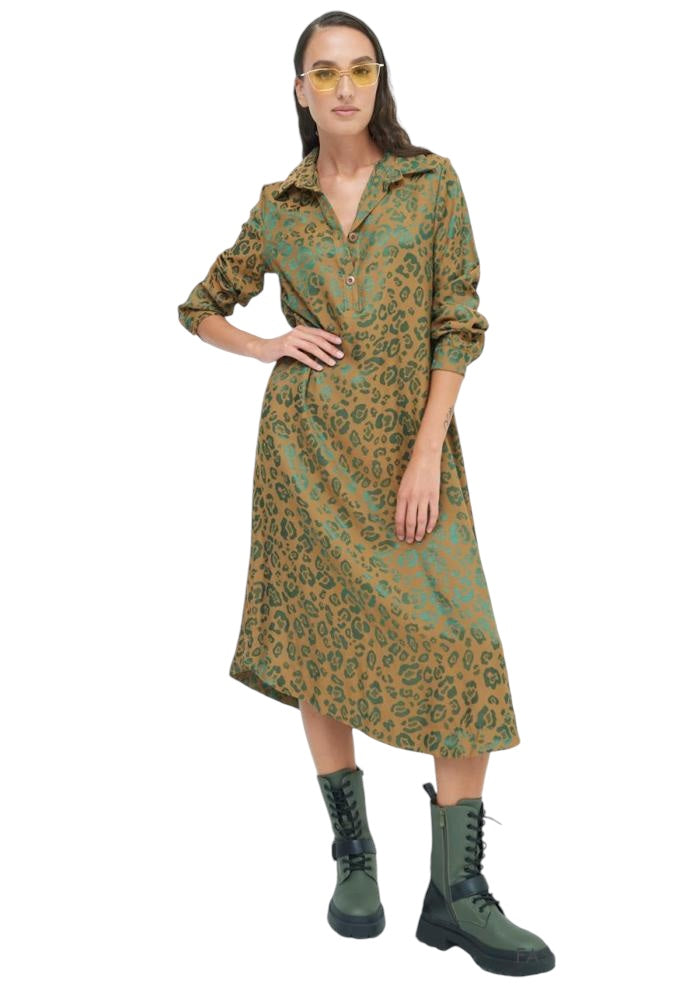 Abito cangiante verde