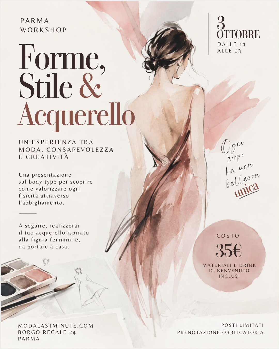 WORKSHOP - Forme, stile e aquerello