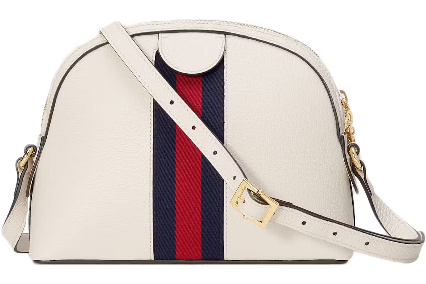 GUCCI Borsa a tracolla bianca in pelle