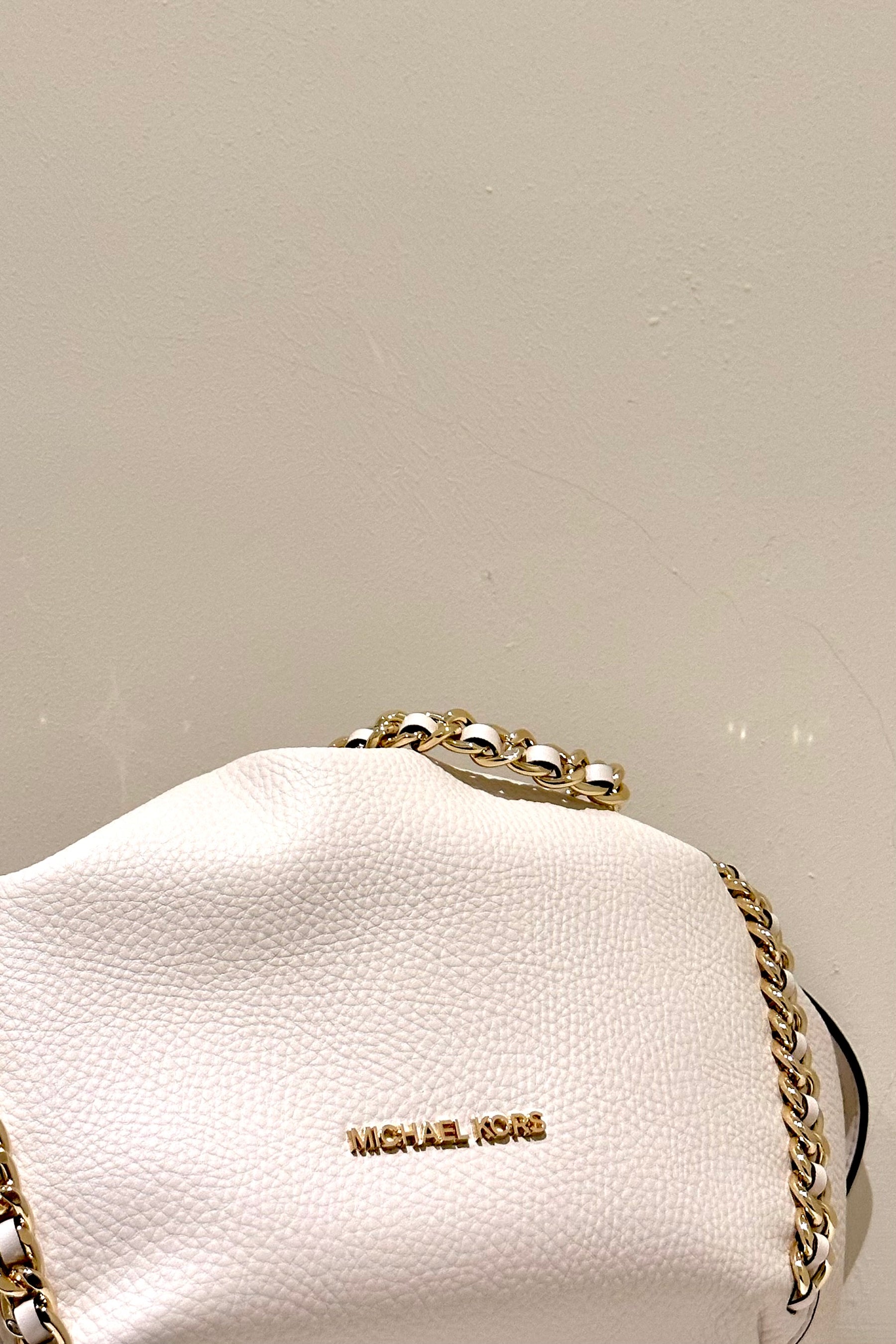 MICHAEL KORS Borsa chic crema con tracolla