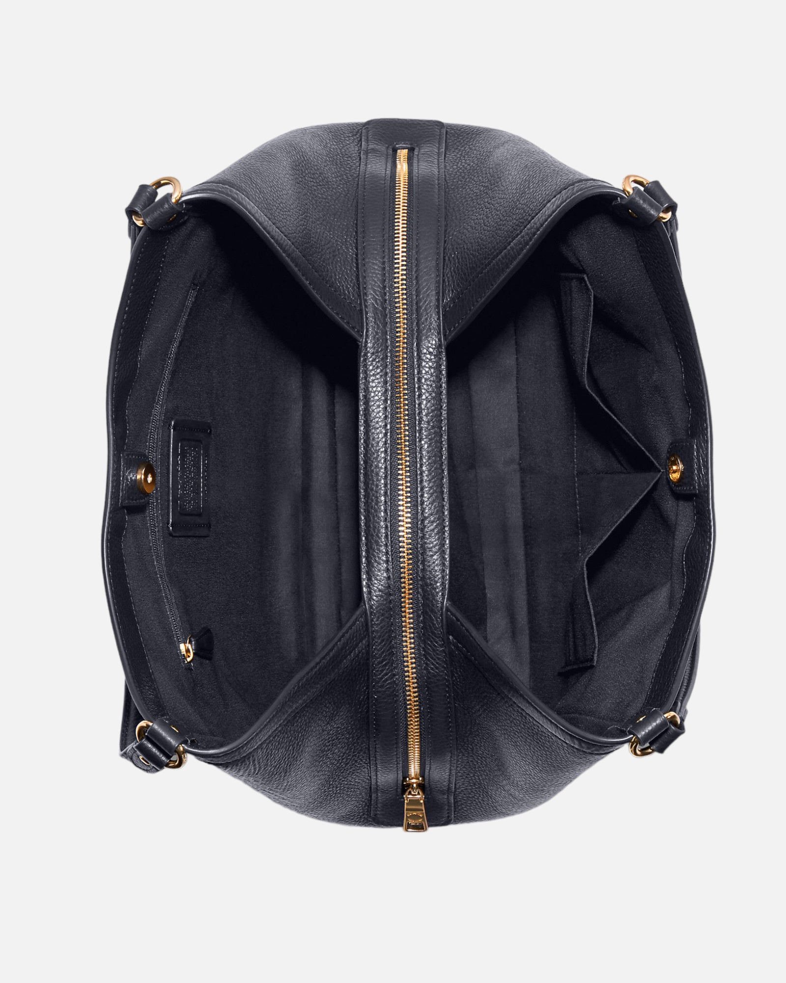 COACH Borsa a spalla nera doppio manico