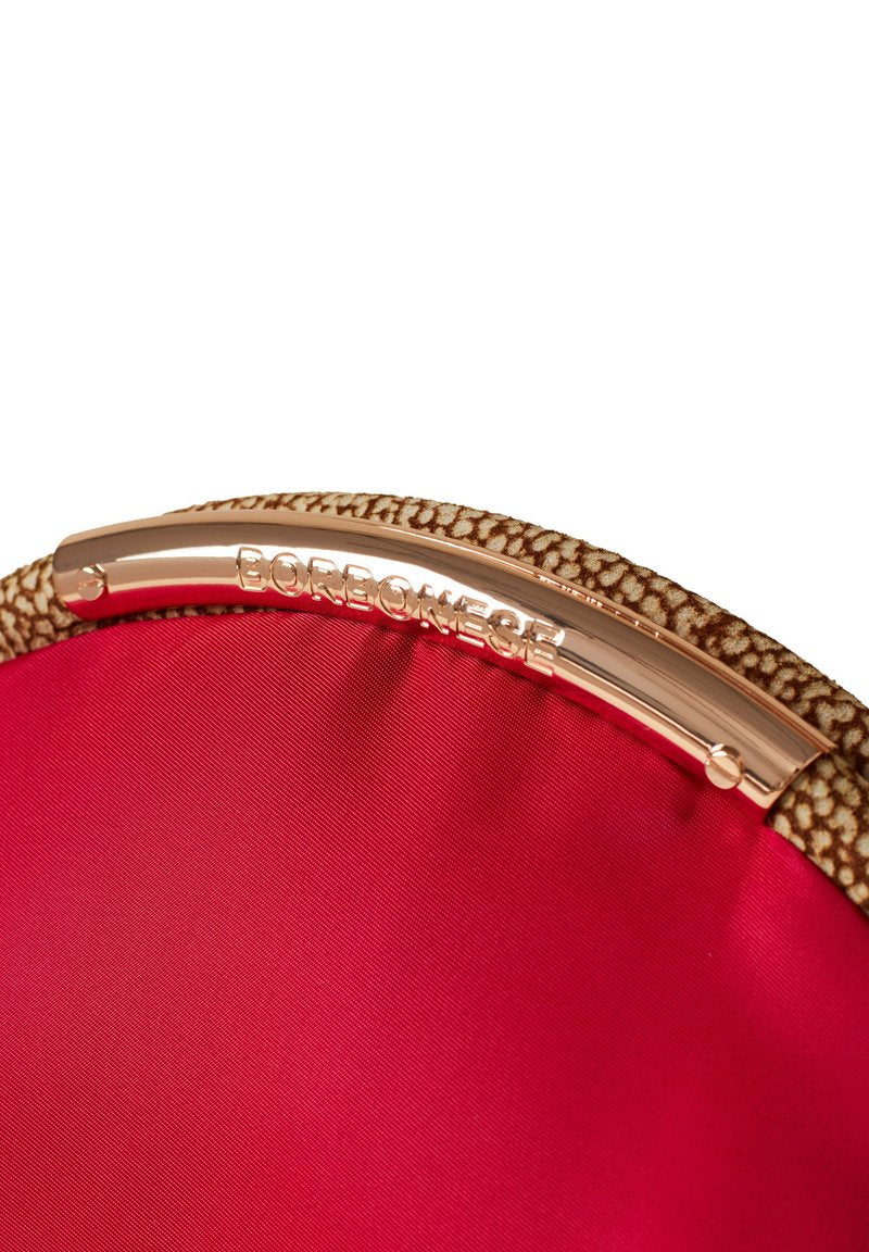 BORBONESE Pochette rossa con polsiera