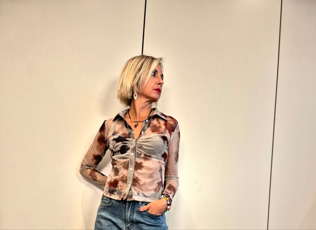Camicia garza