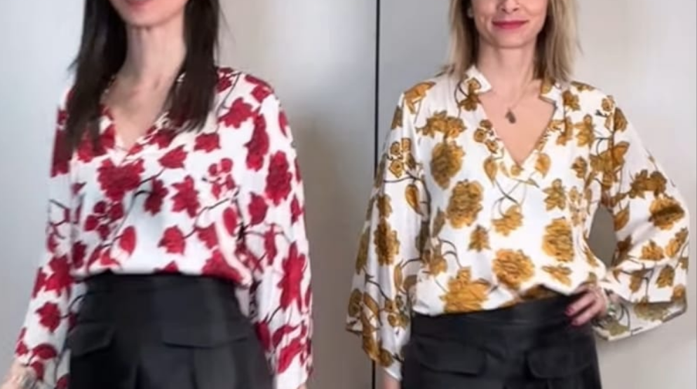 Blusa raso manica pipistrello