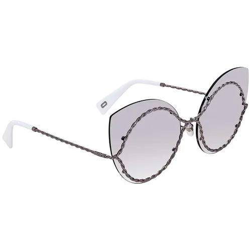 MARC JACOBS Occhiali da sole con intreccio argento