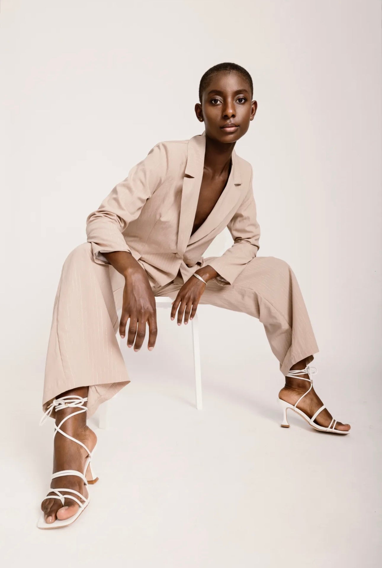 Giacca beige completo Chloè