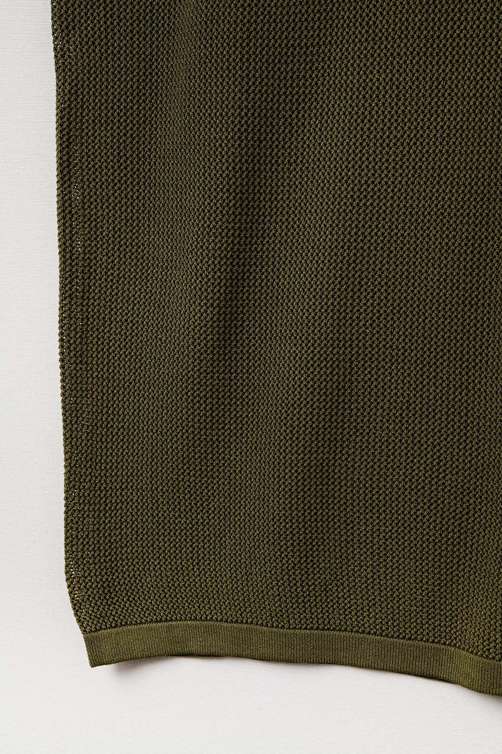 Maglia a rete in colore kaki