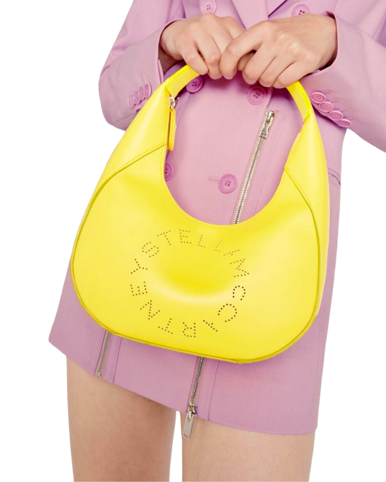 STELLA McCARTNEY Mini Hobo gialla