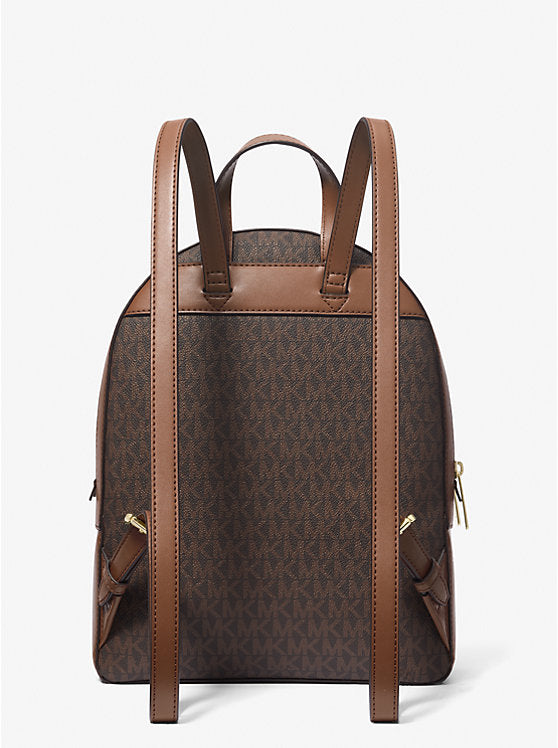 MICHAEL KORS Zaino medio monogram MARRONE