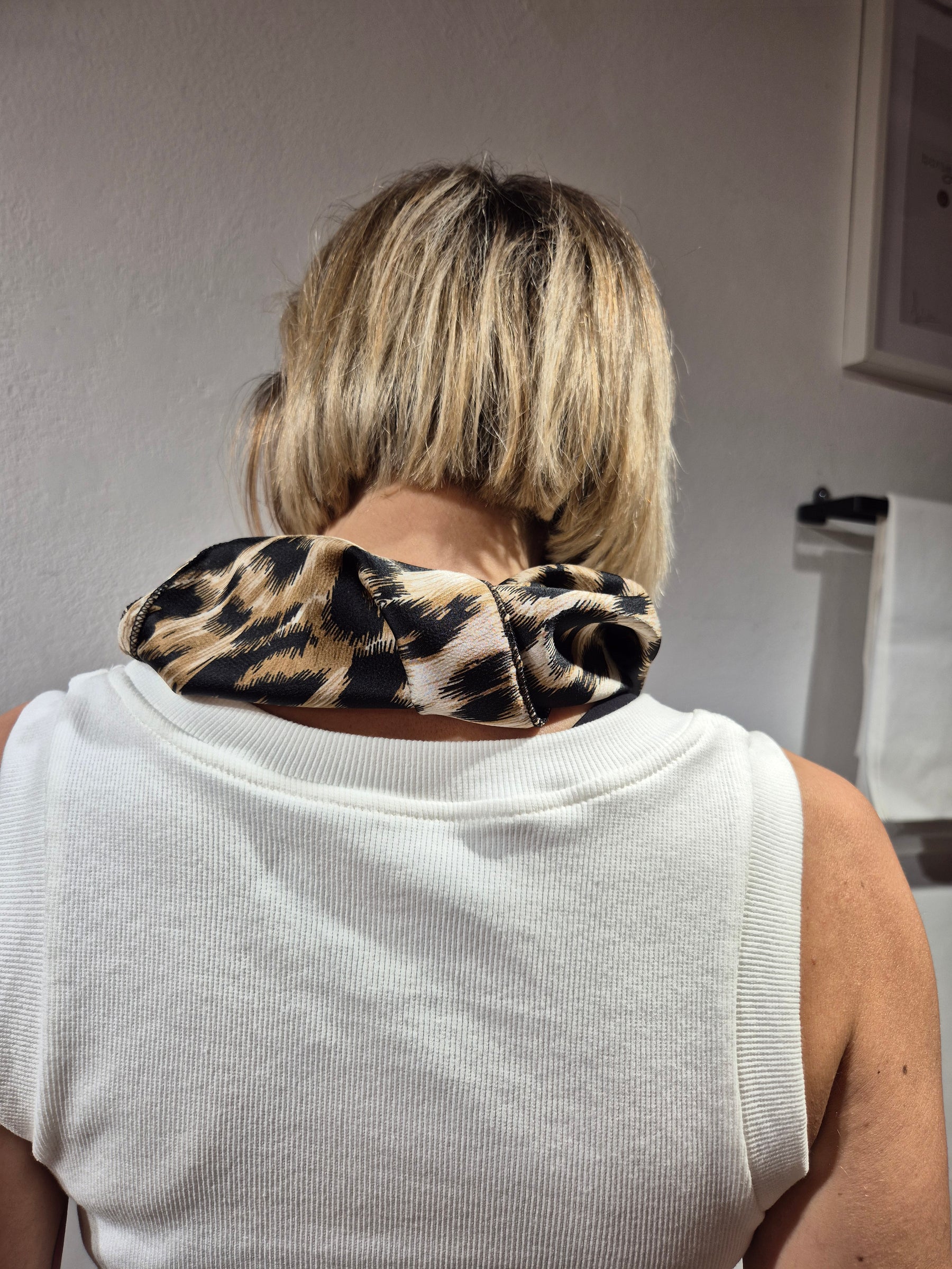 Canotta foulard maculato