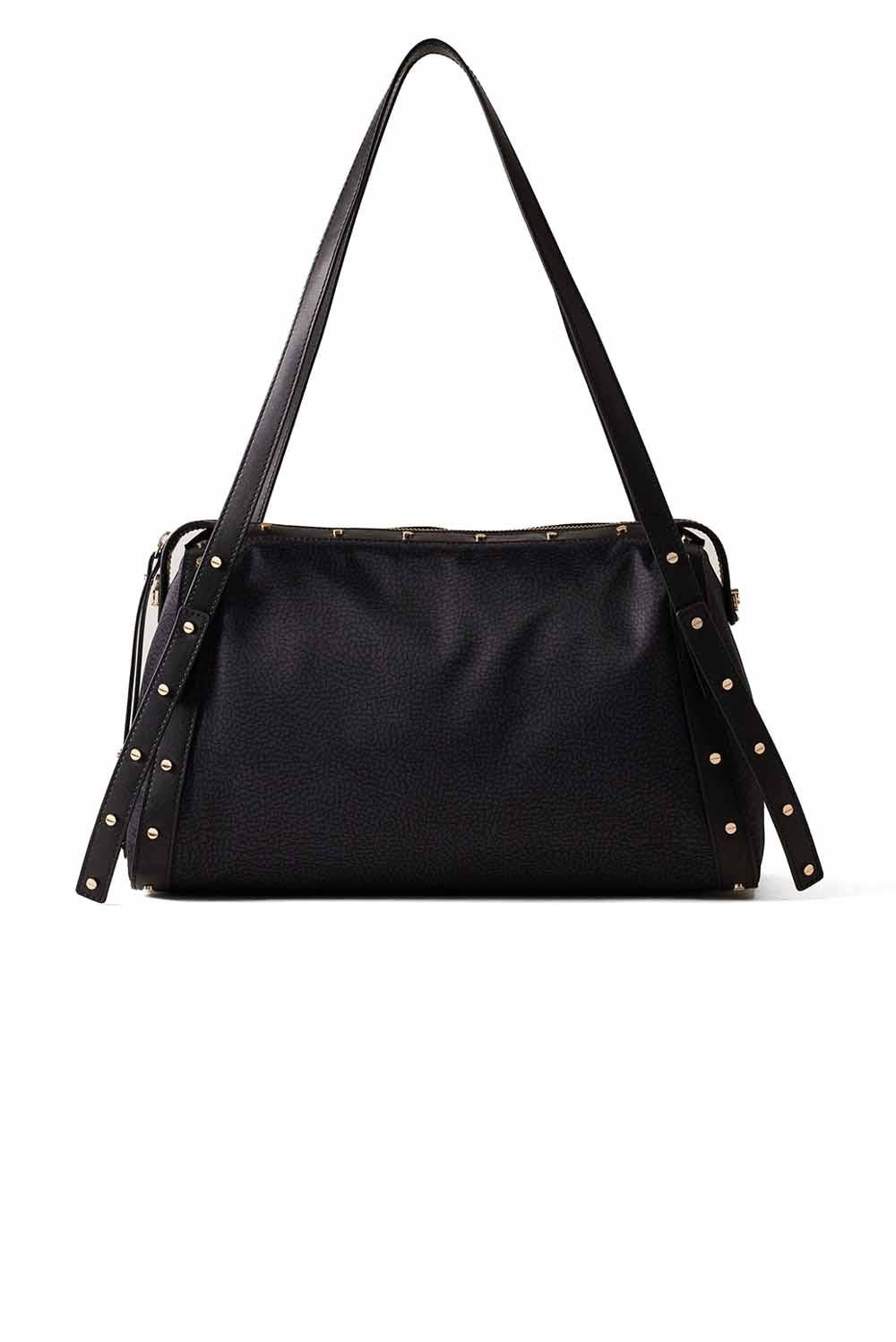 BORBONESE bauletto nero Metropole