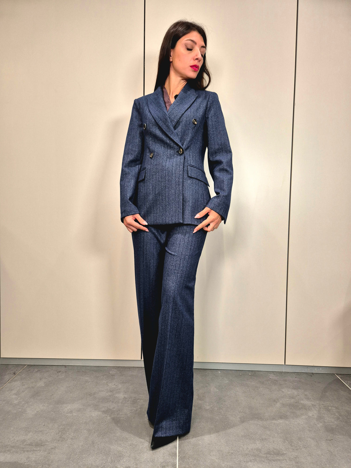 Tailleur gessato