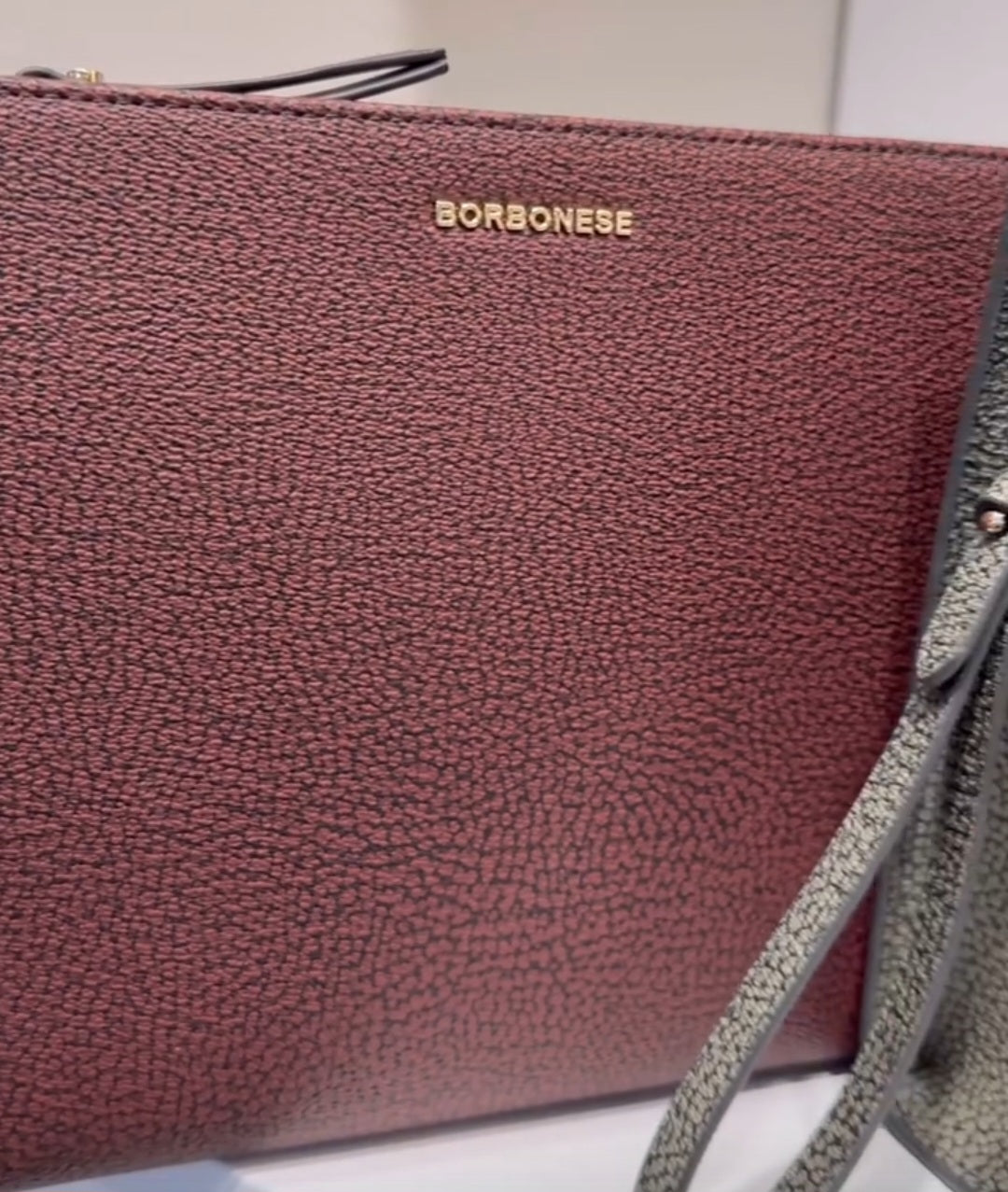 BORBONESE Pochette occhio di pernice