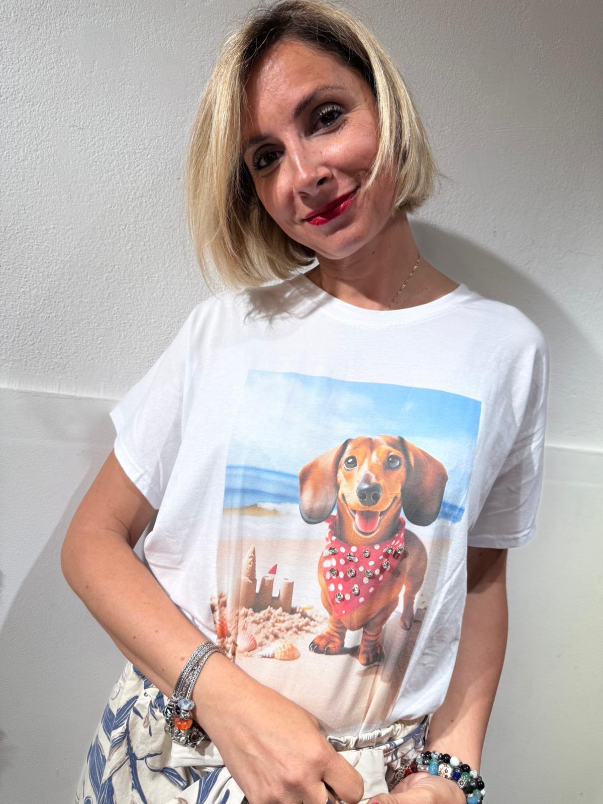 T-SHIRT bianca stampe varie