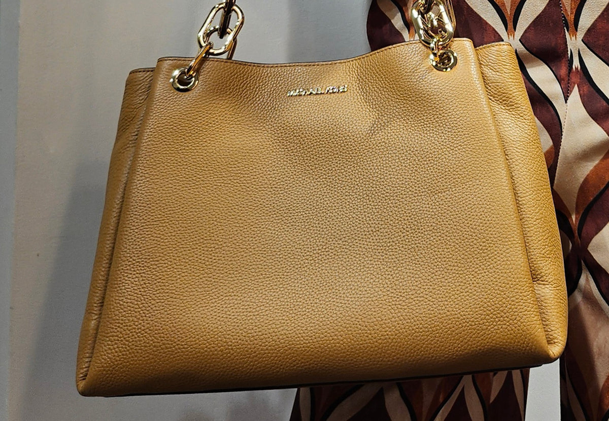 MICHAEL KORS Shopper 2 manici color sabbia