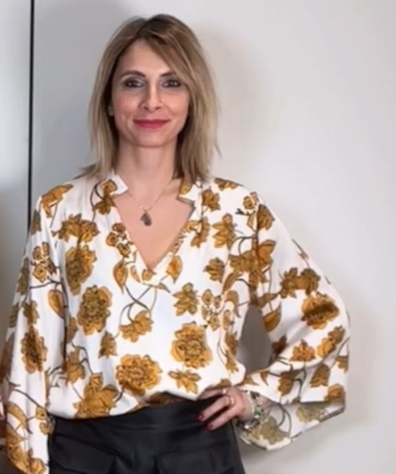 Blusa raso manica pipistrello