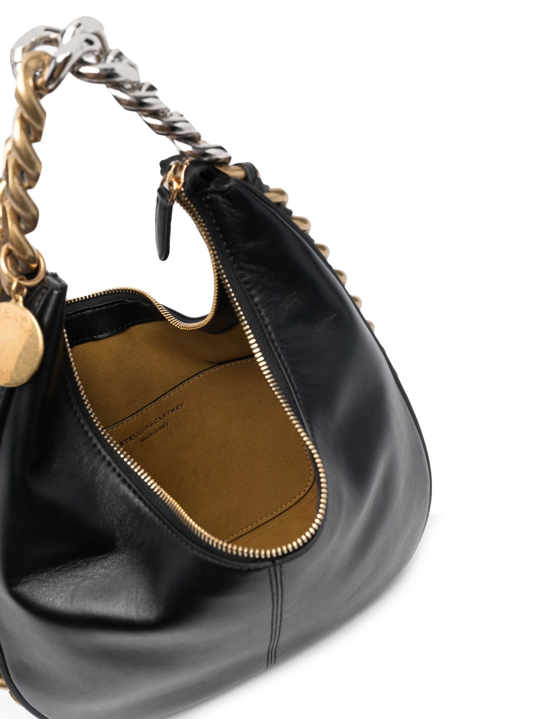 STELLA McCARTNEY Small Chain shoulder nera