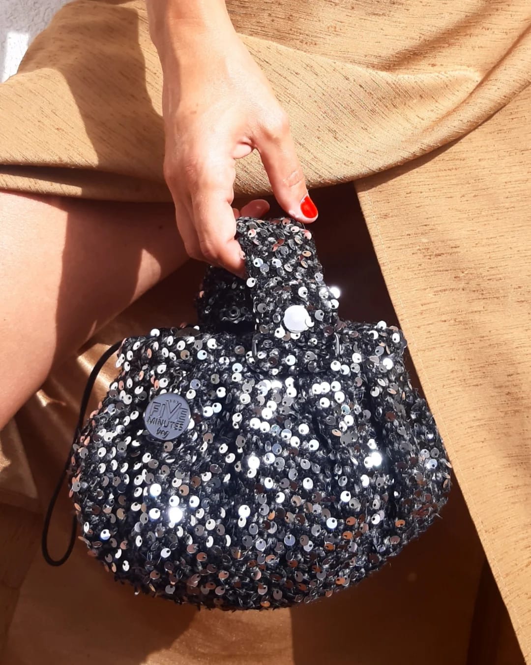 FIVE MINUTES BAG- Five01 PAILLETTES
