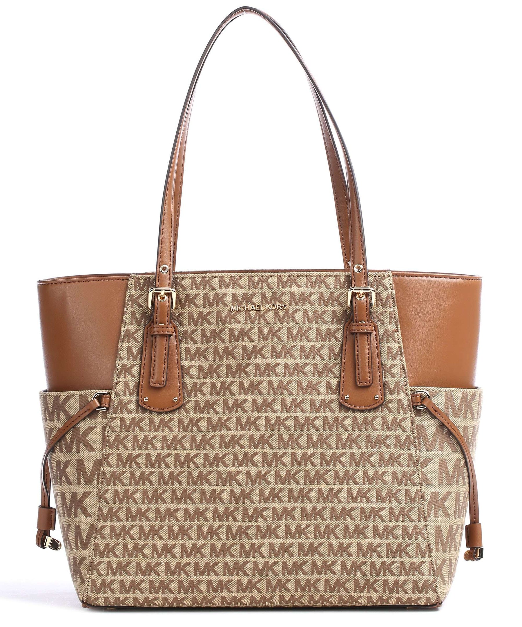 MICHAEL KORS Borsa Voyager shopper canvas