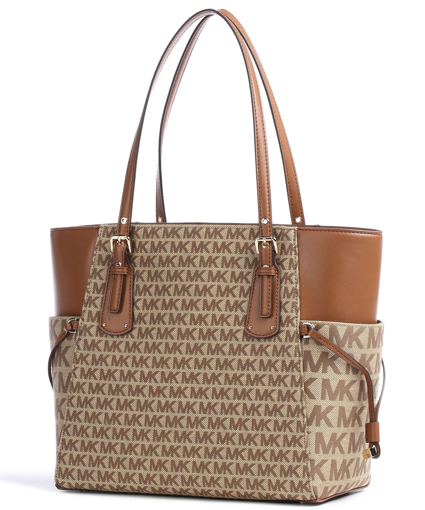 MICHAEL KORS Borsa Voyager shopper canvas