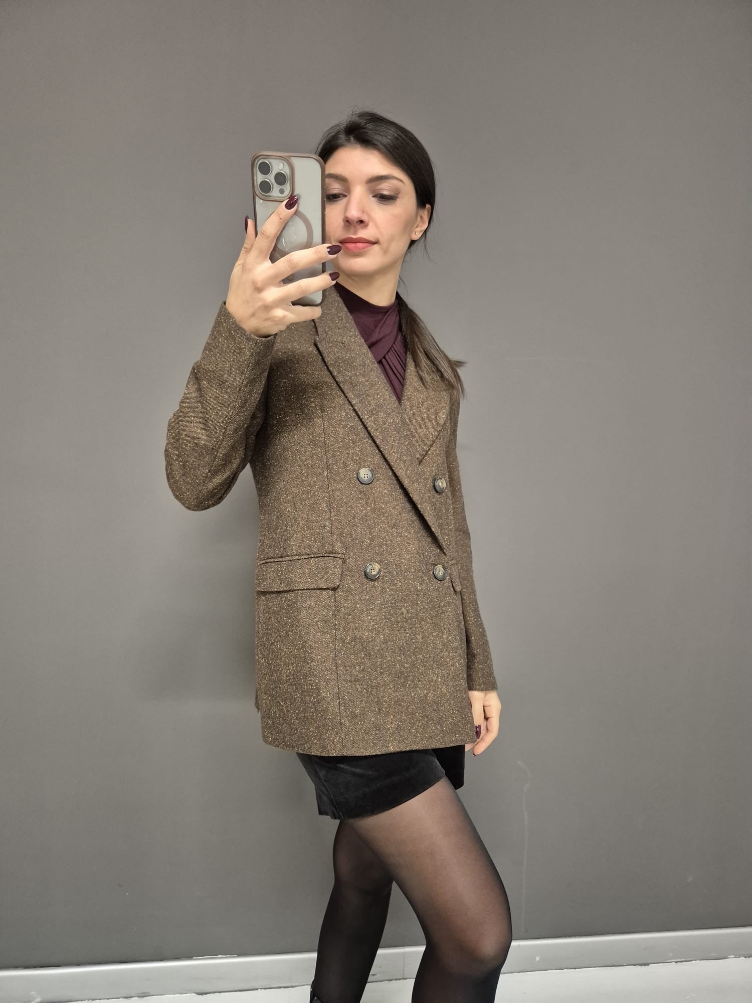 MANILA Giacca marrone