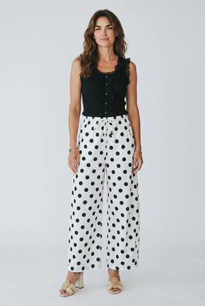 PantalonI Balloon a pois