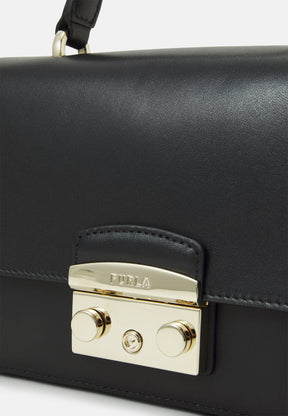 FURLA Metropolis nera con manico e tracolla