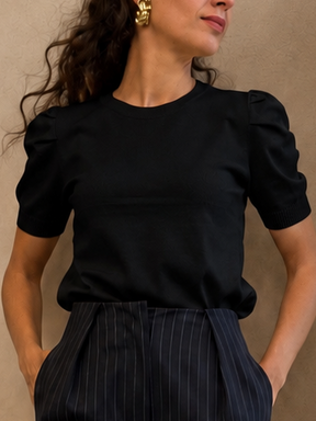 Maglia manica spalla palloncino