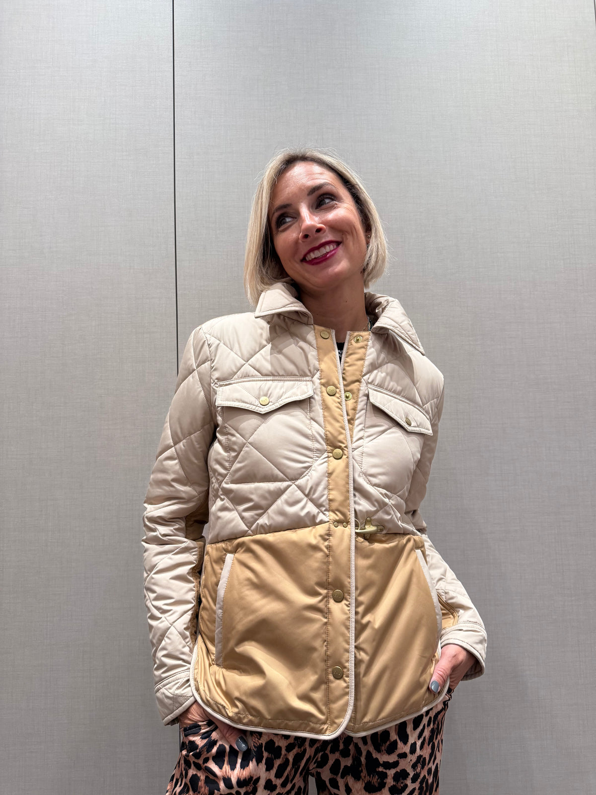 FAY Piumino 100 grammi trapuntato colori a contrasto