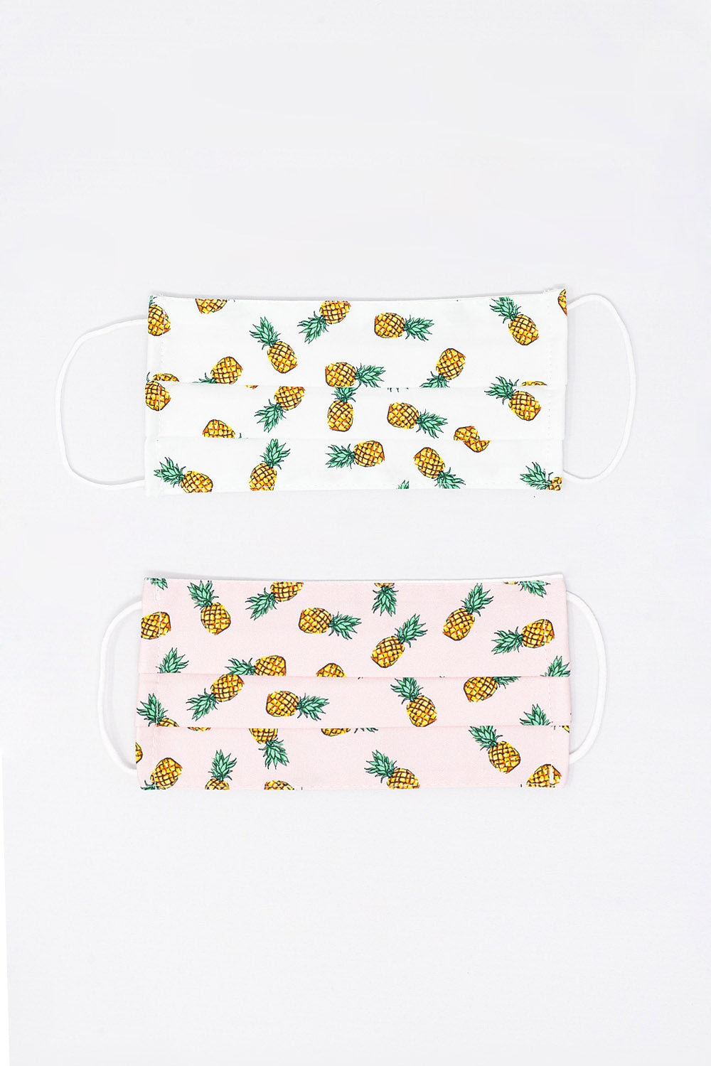 Q2 2 PACK maschera stampa ananas