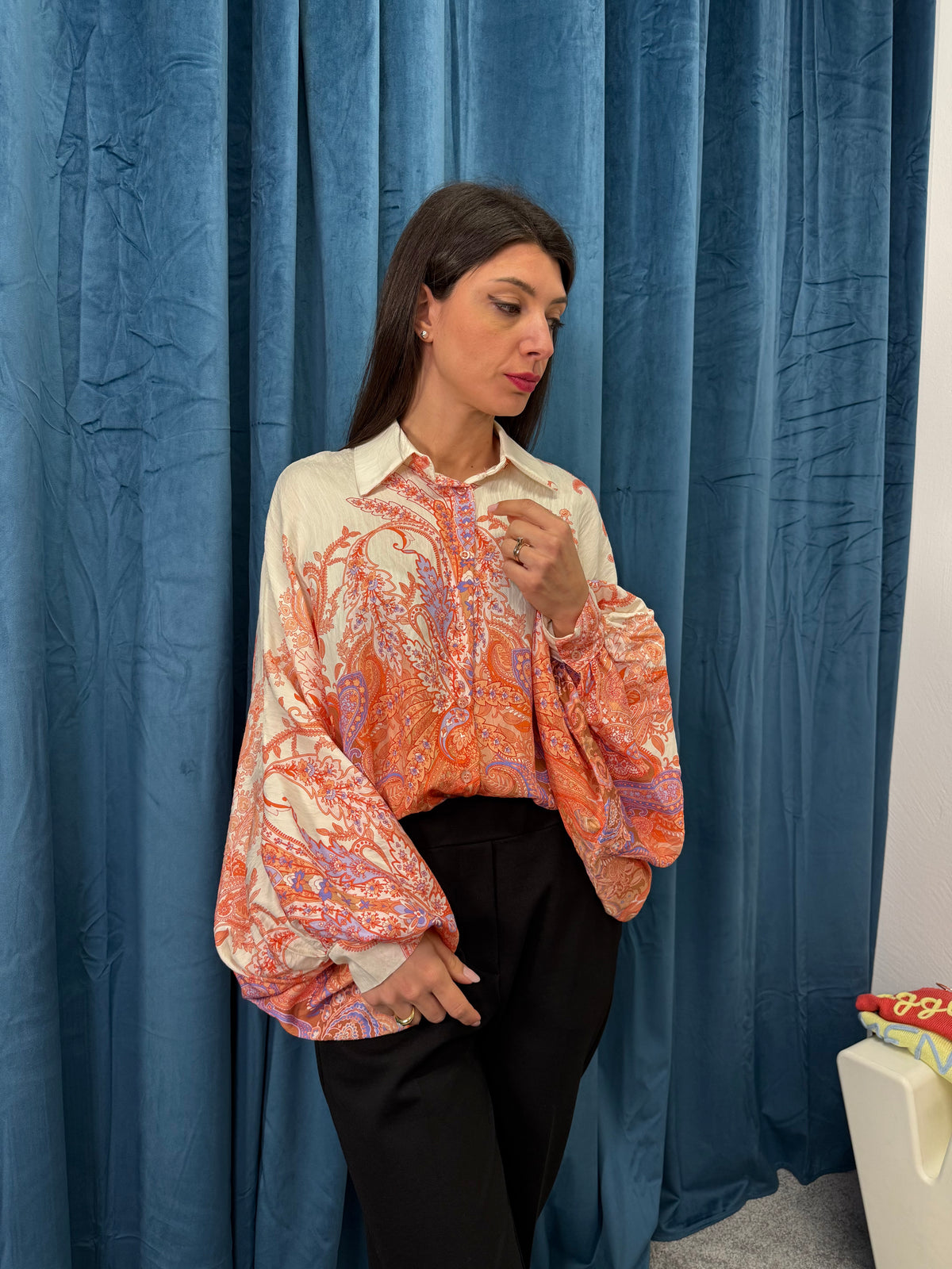 Camicia Paisley