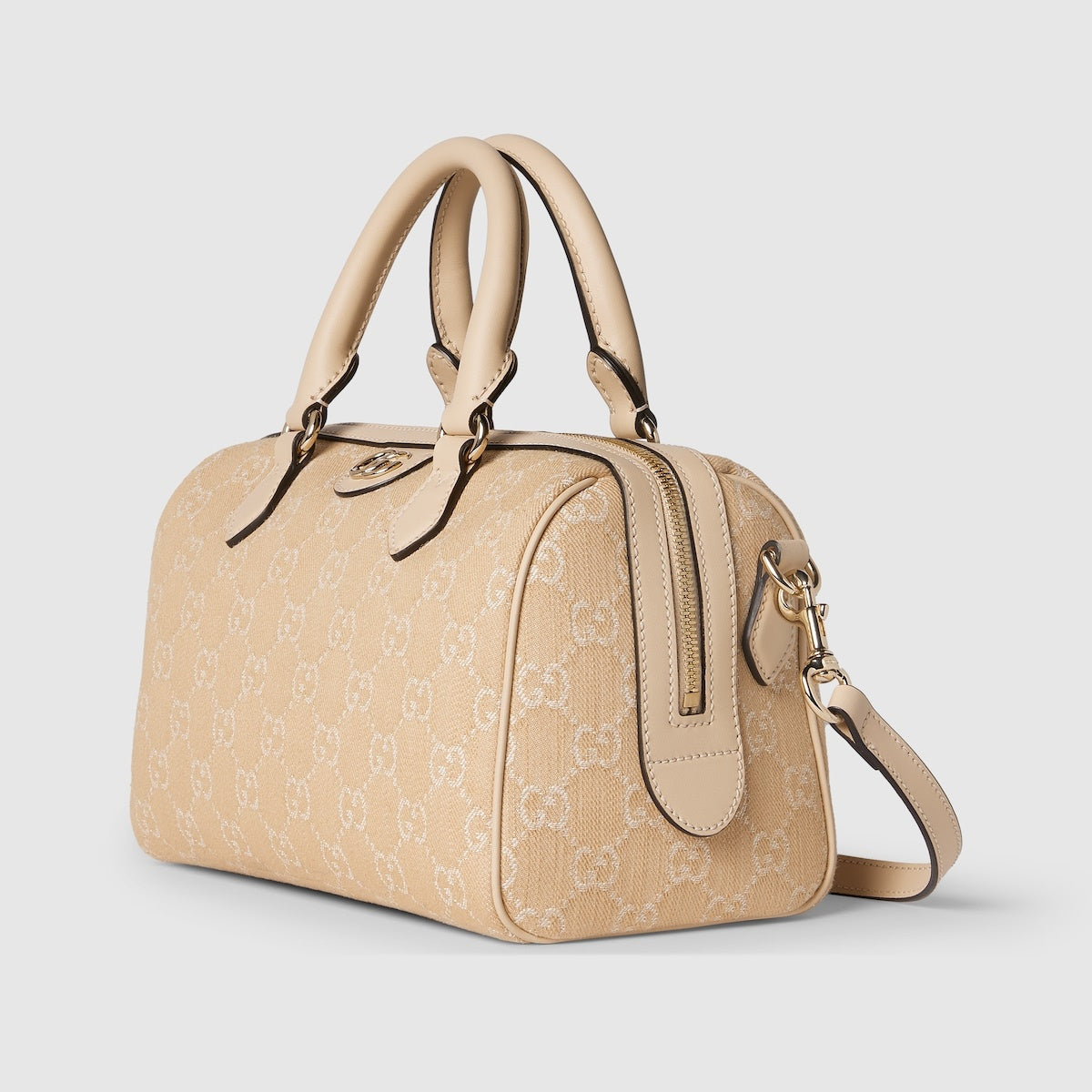 GUCCI Borsa bauletto monogram con tracolla
