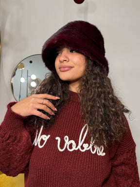 Cappello ecopelliccia