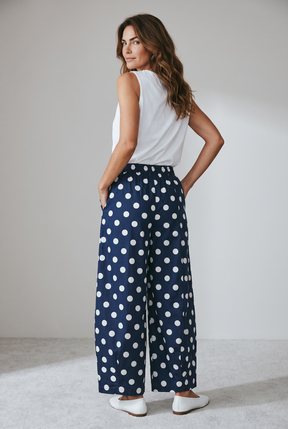 PantalonI Balloon a pois