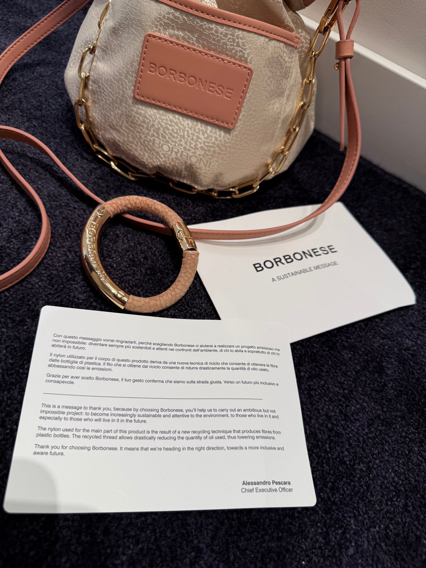 BORBONESE Borsa con gioielli