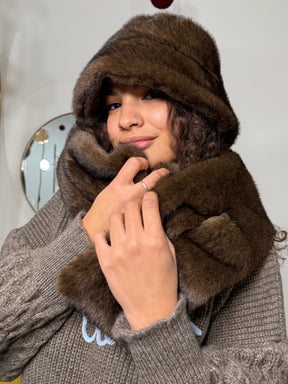 Cappello ecopelliccia