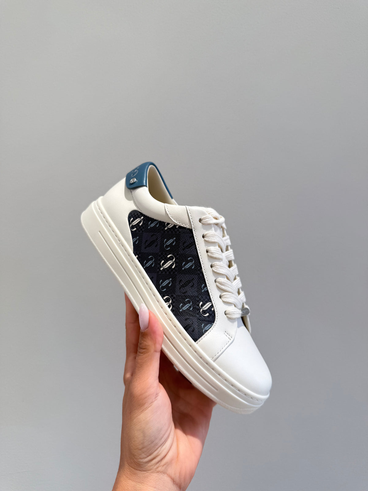 JIMMY CHOO Sneakers dettaglio monogram JC