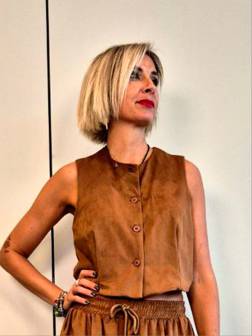 Gilet scamosciato vari colori