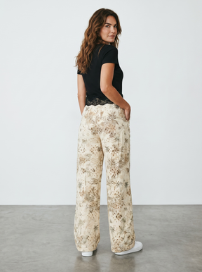 Pantaloni sangallo Tropical